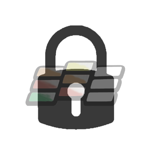 Equalize Som, Ícone trava, 500X500 px, fundo transparente