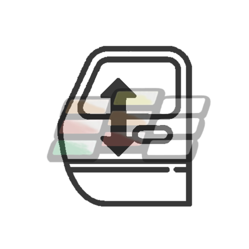 Equalize Som, Ícone vidro elétrico, 500X500 px, fundo transparente 2